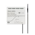 thumbnail image 1 of Interruptor Inteligente Tuya WiFi DC 7-32 V de 4 Canales con Sensor de Temperatura, Módulo de Contacto Seco Pasivo, Compatible con la Aplicación Smart Life., 1 of 5