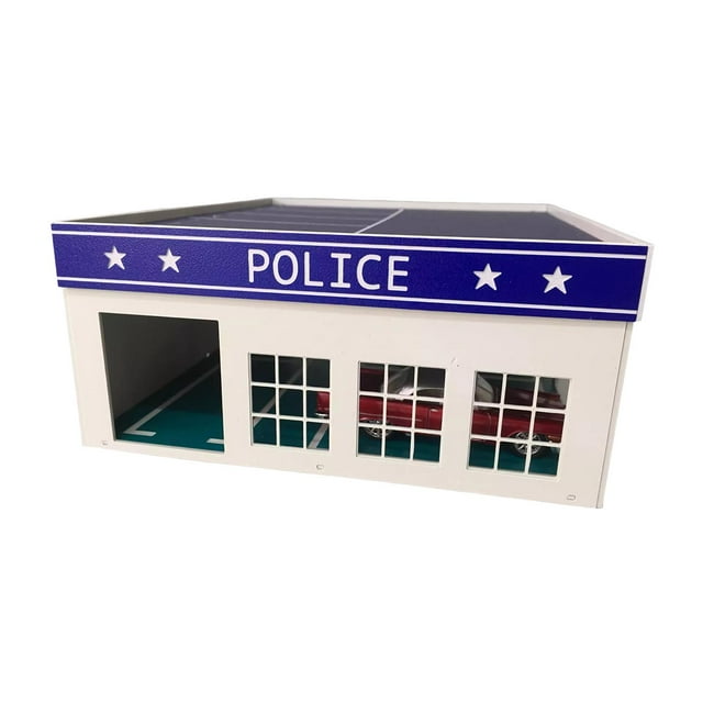 1:64 Estacionamiento Exhibición de vehículos Estacionamiento Escenario Multifuncional Arquitectónico Cochera de la policía