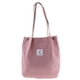 thumbnail image 1 of Bolso tote de lona duradero para mujer, bolso de gran capacidad, bolso de hombro a la moda Rosado Zulema Bolso de gran capacidad, 1 of 8