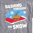 thumbnail image 3 of SpongeBob SquarePants - Dashing Through The Snow Plankton Christmas - Men's Short Sleeve Graphic T-Shirt, 3 of 6