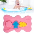 thumbnail image 3 of Alfombrilla de baño para bebés Garosa con forma de dibujos animados, suave y antideslizante, 3 of 9