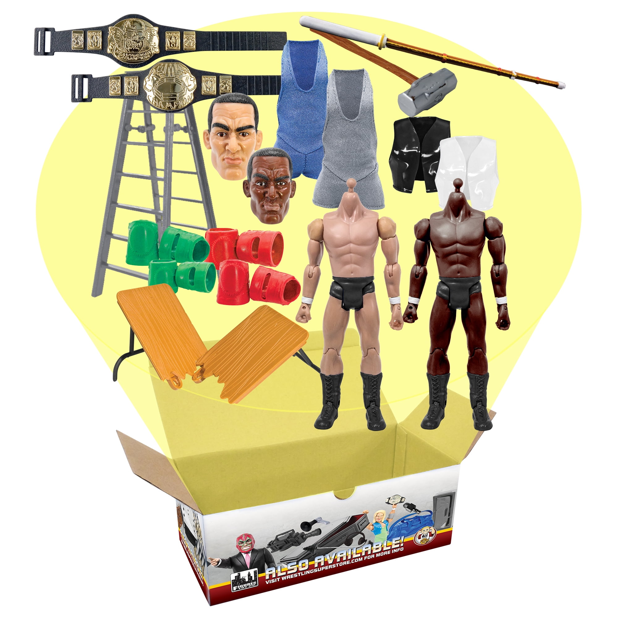 Build A Wrestling Action Figure Kit Deluxe Special Edition