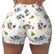 thumbnail image 2 of Fotbe happy new year Raccoon Shorts Sin Costuras – Shorts Deportivos de Cintura Alta para Mujer, Elásticos para Gimnasio, Yoga, Running o Ciclismo-Small, 2 of 8