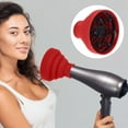 thumbnail image 3 of 1 PCS Silicone Hair Dryer Cover Travel Hairdryer Hair Dryer Diffuser Universal Hair Diffuser Attachment, 3 of 4