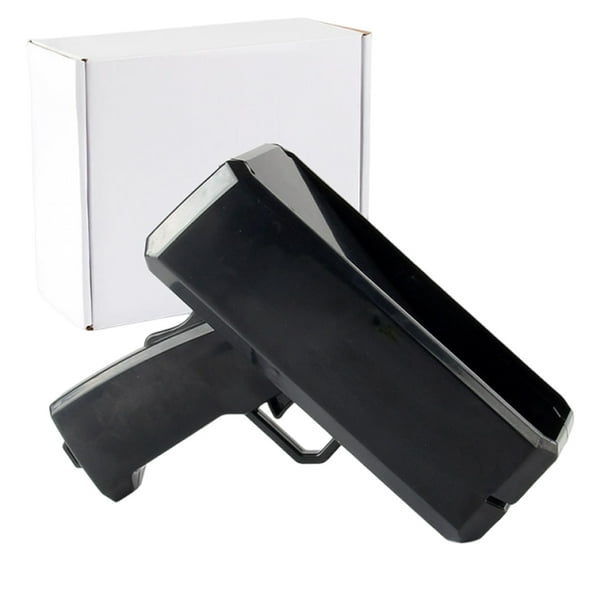 Guardurnaity de dinero, un juguete automático que dispara cupones reales, fácil de usar, ideal para cumpleaños y eventos perfectos. Ropa, zapatos y accesorios Miscelánea Negro