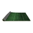 thumbnail image 2 of Ahgly Company Indoor Rectangle Abstract Emerald Green Contemporary Area Rugs, 8' x 10', 2 of 4