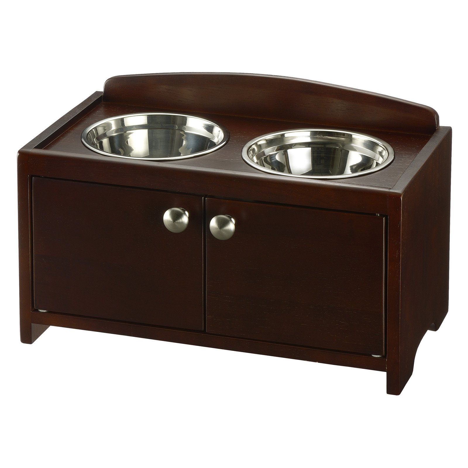 Elegant Wooden Pet Feeder M