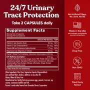 Eu Natural Cranberry Pills UTI Defense Urinary Tract Health Supplement 10-in-1 Fast-Acting Capsules 60 Count