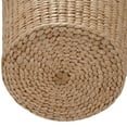 thumbnail image 7 of Household Essentials Handwoven Cattail Wicker Waste Basket, Natural, 7 of 7