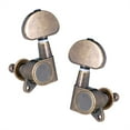 thumbnail image 1 of Naiovety 6 piezas de clavijas de afinación de guitarra ajuste de instrumento de música Botón de ajuste de la cabeza de la máquina perilla Artesanía color bronce, 1 of 6