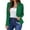 Green, variant on TTHXQING Blazers for Women Clearance Business Long Sleeve Casual Business Office Stretchy Blazers for Women Office Lightweight Fall Womens Work Blazer Warehouse Deals Today
