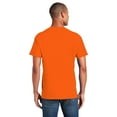 thumbnail image 5 of Gildan Short Sleeve T-Shirt for Men, Ultra Cotton Crewneck Classic Shirt, Orange, 3XL, 5 of 6