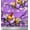 Amethyst, variant on Soimoi Blue Georgette Viscose Fabric Fish,Bird & Yacht Bird Printed Fabric 1 Yard 42 Inch Wide