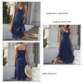 thumbnail image 4 of Women Casual Dress, Lady Dress Irregular Stitching Hem For Cocktail Party ANGGREK CA1711, 4 of 6