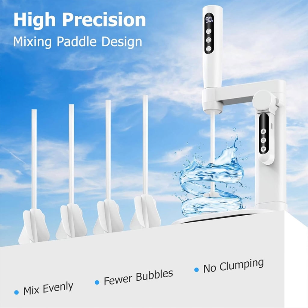 High Efficiency Epoxy Mixer for Resin Art and Mold Creation Jewelry Making Tool