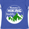 thumbnail image 4 of Inktastic Mommy's Hiking Buddy with Mountains and Trees Boys or Girls Toddler T-Shirt, 4 of 5