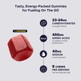 thumbnail image 2 of GU Energy Chews, Strawberry - 12 Bags (24 Servings Total), 2 of 6