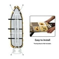 thumbnail image 4 of HELLHERO Extra Thick Ironing Board Cover, 15x54 Ironing Board Cover, Resist Scorching and Staining,Elastic Edges, Butterfly Sunflowers, 4 of 5
