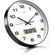 thumbnail image 4 of Reloj de pared TIMESS con pantalla LCD silenciosa de 12 esferas que no hace tictac, 4 of 5