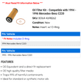 thumbnail image 2 of Oil Filter Kit - Compatible with 1994 - 1996 Mercedes-Benz C220 1995, 2 of 2