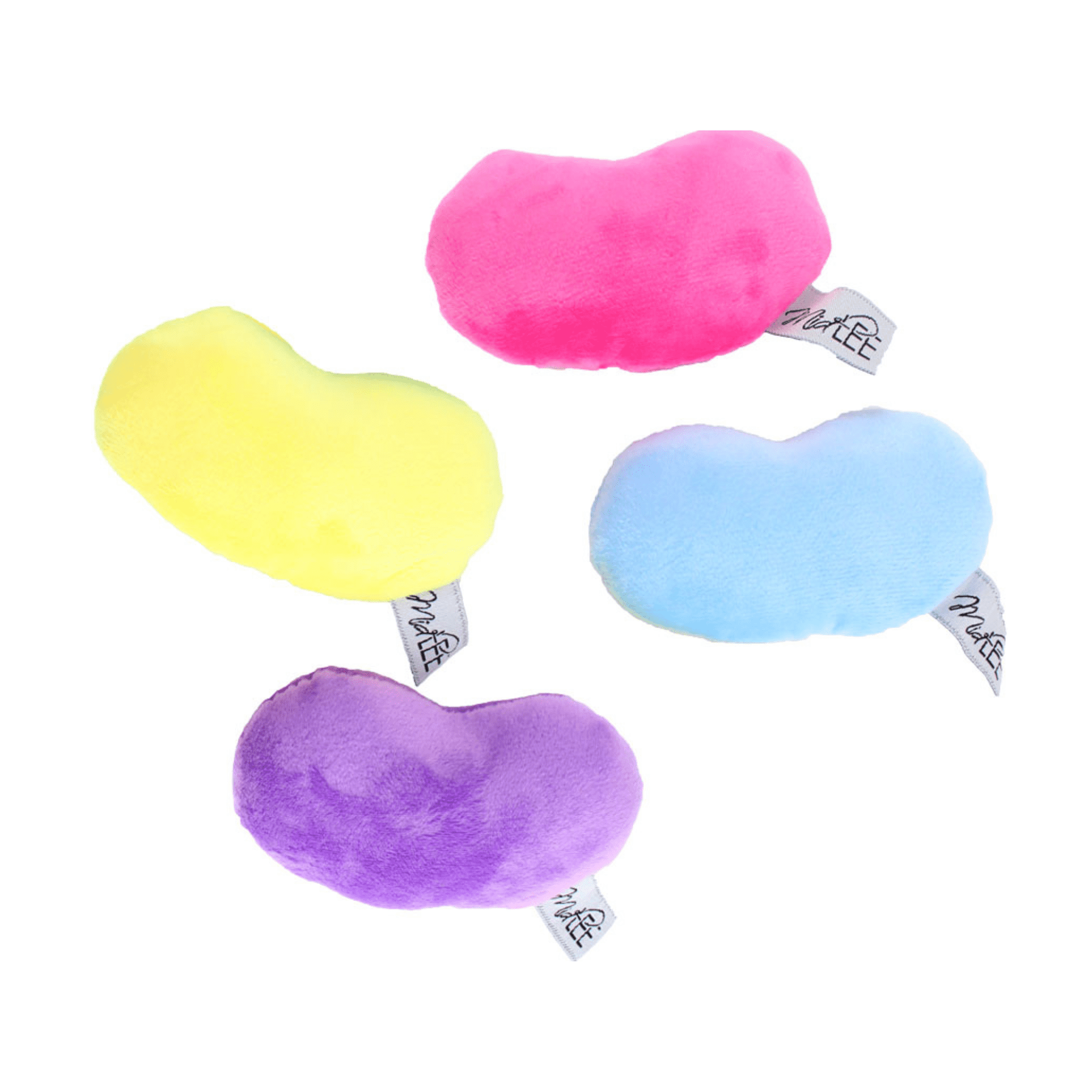 Midlee Jelly Bean Easter Dog Toy- Set of 4 (Large)