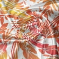 thumbnail image 5 of Ambesonne Hawaiian Window Valance, Hibiscus Flowers Art, 54" X 18", Vermilion and Yellow, 5 of 5