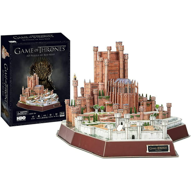 4D Cityscape 3D Puzzle: Game of Thrones Red Keep, 4D Cityscape introduces  the game of Thrones puzzle of the red Keep. This 4D puzzle captures the..,  By Visit the 4D Cityscape Store -