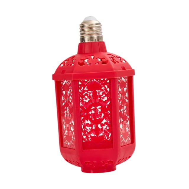 Lámpara colgante E27, adorno de año Nuevo chino, linterna roja Fu, proyector de luz para jardín, patio festivo.