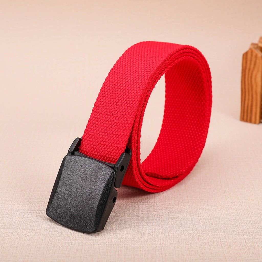 Baberdicy Belts for Women Fashion Women Casual Canvas Belt Buckle