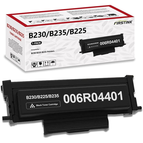 B230 B225 B235 Black Toner Cartridge High Capacity [with New Chip] 006R04400 006R04401 Toner Cartridge Replacement for Xerox B230 B225 B235 Printers Toner(1-Pack)