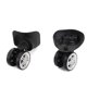 thumbnail image 4 of 4 Pieces Universal Replacement Luggage Suitcase Wheels Repair Parts Swivel Wheel Black Casters For Travel Box Trolley Suitcase Accessory125.5cm, 4 of 4