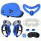 thumbnail image 1 of Juego Accesorios Protección Kit 7 Piezas para Meta Quest 3S () Azul, 1 of 9