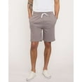 thumbnail image 2 of Real Essentials 3 Pack: Men's Soft 9" Fleece Lounge Sweat Short, 2 of 6