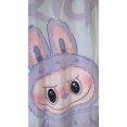 thumbnail image 1 of Exclusiva! Cobija Frazada Ultra Suave Labubu Big Face Gris, 1 of 1
