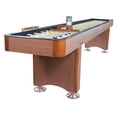 thumbnail image 3 of Playcraft Woodbridge Cherry 14' 2 Piece Construction Shuffleboard table, 3 of 5