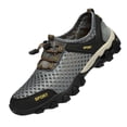 thumbnail image 1 of Zapatillas de deporte para hombre, transpirables, cómodas, calzado masculino para Fitness, deporte de verano Gris Yinane Zapatillas de deporte para hombre, 1 of 8