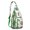 Green-69, variant on Succulent Lover Backpack&nbsp;- Botanical Cactus Collection Print, Durable Hiking Sling Pack