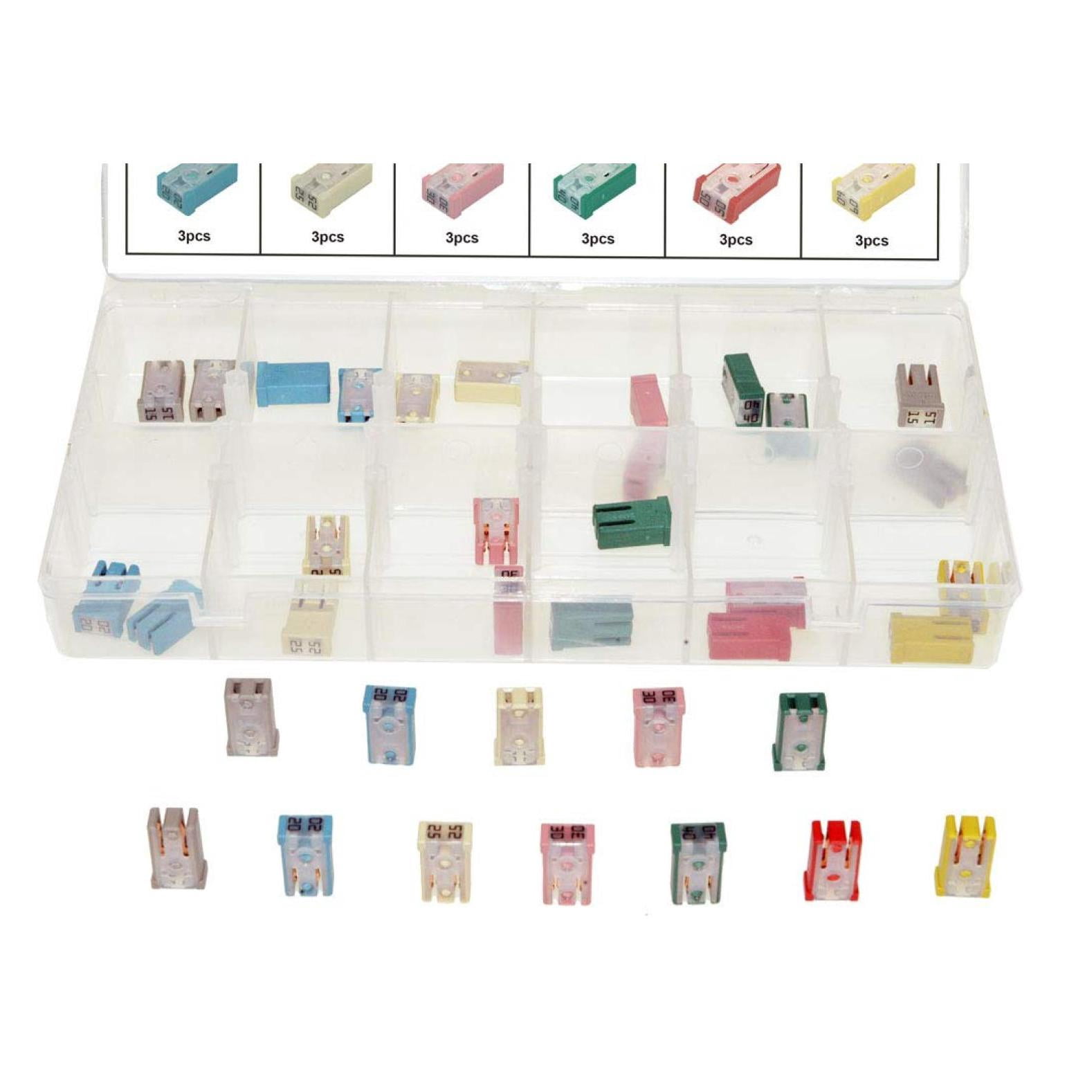 51190 - MCASE+ Cartridge Fuse Assortment, 36 pieces