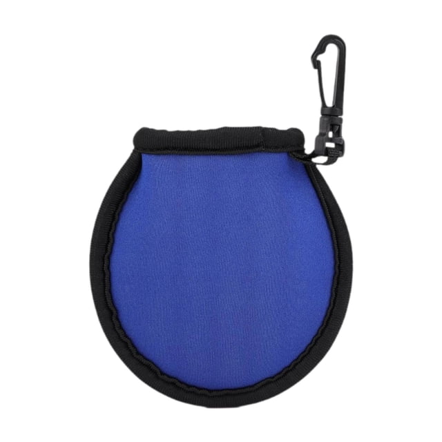 Golf Ball Cleaner Pouch Herramienta de limpieza de neopreno bolsillo portátil para hombres mujeres azul