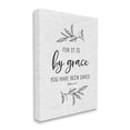 thumbnail image 3 of Stupell Industries By Grace Spiritual Verse Phrase Leaf Sprigs Graphic Art Gallery Wrapped Canvas Print Wall Art, Design by Lettered and Lined, 3 of 5