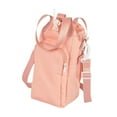 thumbnail image 2 of QccHieUs Water Bottle Holder Crossbody Bag Portable with Side Pocket Bottle Carrier Sling Pink, 2 of 9