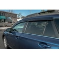 thumbnail image 6 of Extreme Online Store Replacement For 2015-2019 Subaru Outback Models | EOS Visors JDM Tape-On Style SMOKE TINTED Side Vents Rain Guard Window Deflectors DWV-V99, 6 of 10