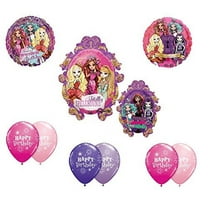 Ever After High 9 Piece Birthday Balloon Set