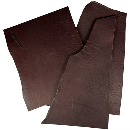 Latigo Leather Remnant Bag (Burgundy)