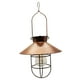 thumbnail image 1 of 1 lámpara de farol solar vintage colgante de metal para jardín con multi, 1 of 9