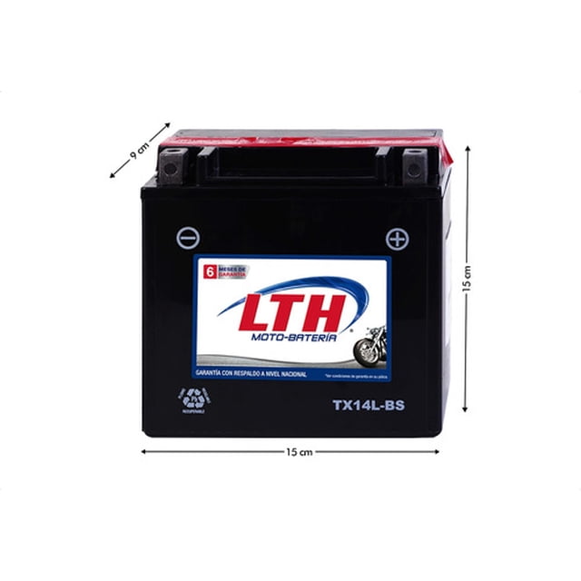 Moto Batería Agm LTH Harley Davidson Xlh Sportster 2006 883cc LTH CTX14L-BS