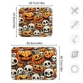 thumbnail image 3 of Pumpkins Skeleton Halloween Dish Drying Mat Dish Drainer Rack Mats Water Absorbent Non-Slip Easy Clean Heat Resistant for Kitchen Counter, 3 of 8