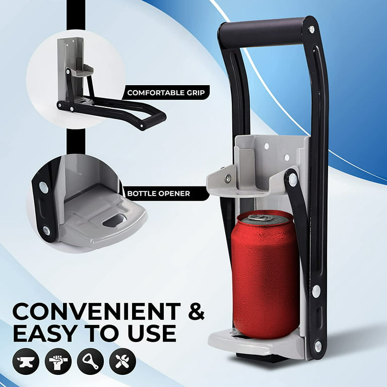  NEWPO Electric Can Crusher Smasher with adjustable