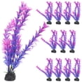 thumbnail image 1 of 12 Pcs Décorations de Plantes Simulées Aquarium Plantes Aquatiques Réalistes, 1 of 8