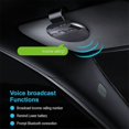thumbnail image 3 of Bluetooth Car Wireless Handsfree Speakerphone Audio Receiver Car MP3 Player with Microphone Support, 3 of 5